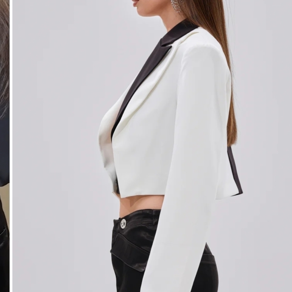 MADE YOU LOOK DOUBLE LAYER BLAZER - 1X - Picture 3 of 7